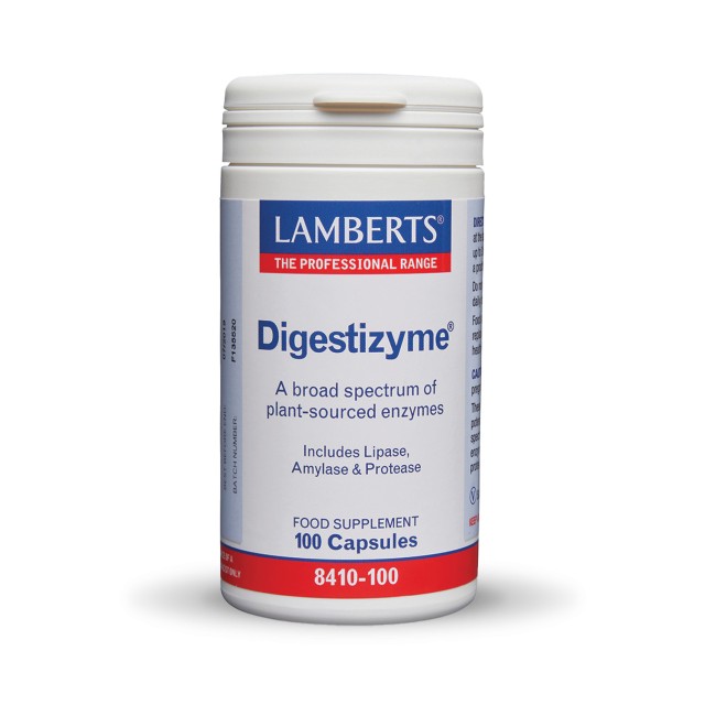 Lamberts Digestizyme 100caps (Σύμπλεγμα Πεπτικών Ενζύμων Φυτικής Προελεύσεως)