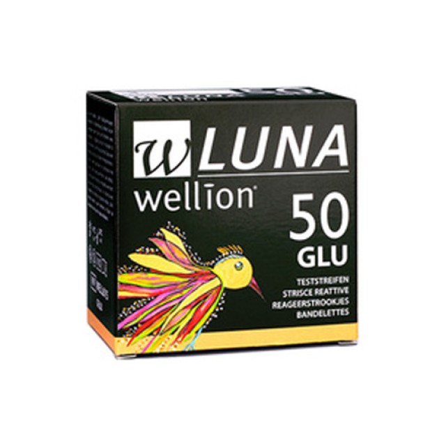 Wellion Luna Duo Glucose 50 Strips (Ταινίες Μέτρησης Γλυκόζης)