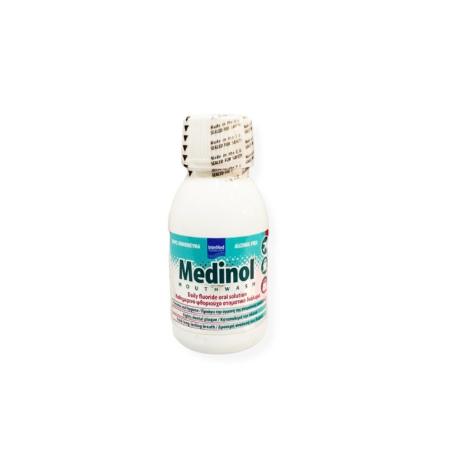 Intermed Medinol Mouthwash 100ml (Φθοριούχο Καθημερινό Στοματικό Διάλυμα)