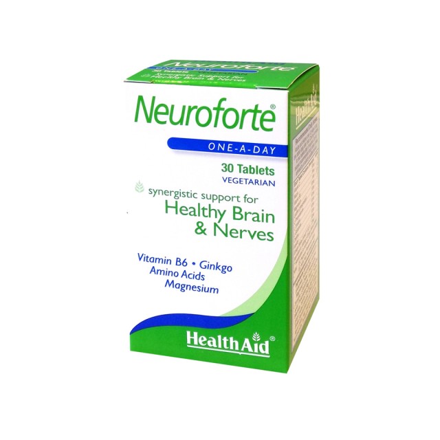 Health Aid Neuro Forte 30tab (Άγχος - Νευρικό Σύστημα)