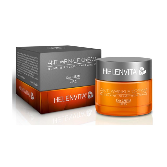Helenvita Anti-Wrinkle Day Cream SPF25 50ml (Αντιρυτιδική Kρέμα Ημέρας με Αντηλιακή Προστασία)