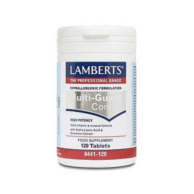 Lamberts Multi Guard Control 120tab (Πολυβιταμίνες)