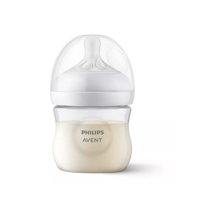 Avent Natural Response Baby Bottle SCY900/01 125ml (Πλαστικό Μπιμπερό με Θηλή με Φυσική Ροη΄ Θηλασμού 0μ+)