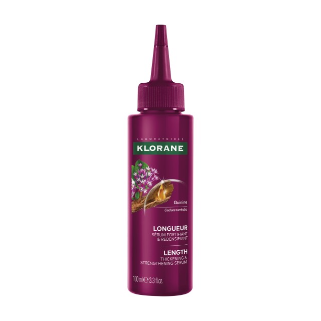 Klorane Quinine Thickening & Strengthening Serum 100ml (Ορός Eντατικής Eπιτάχυνσης της Aνάπτυξης των Μαλλιών)