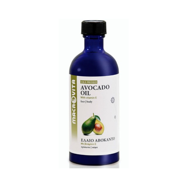 Macrovita Έλαιο Αβοκάντο-Avocado Oil 100ml  (Έλαιο Αβοκάντο)