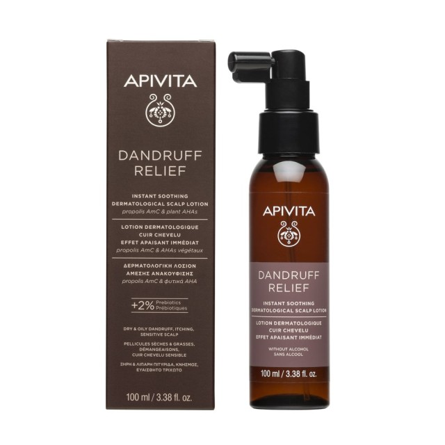 Apivita Dandruff Relief Instant Soothing Scalp Lotion 100ml