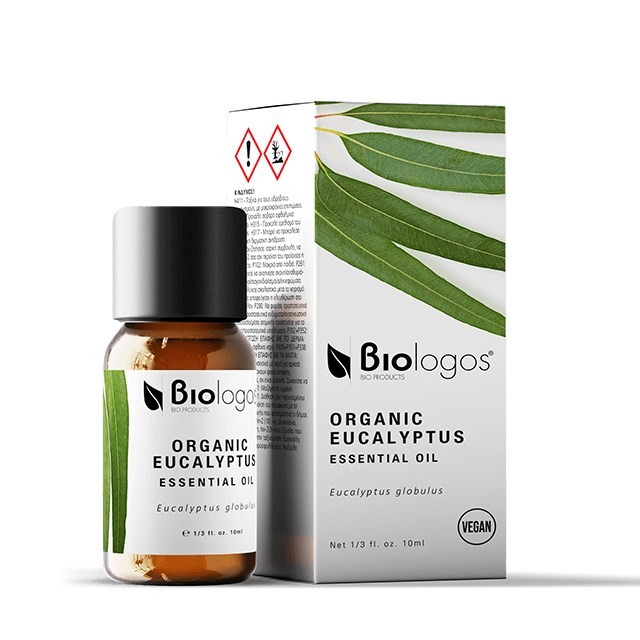 Biologos Organic Eucalyptus Essential Oil 10ml (Αιθέριο Έλαιο Βιολογικός Ευκάλυπτος)