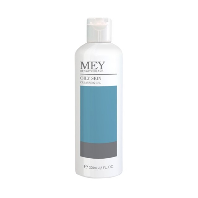 Mey Oily Skin Cleansing Gel 200ml (Καθαριστικό Σαπούνι για Λιπαρές Επιδερμίδες) 