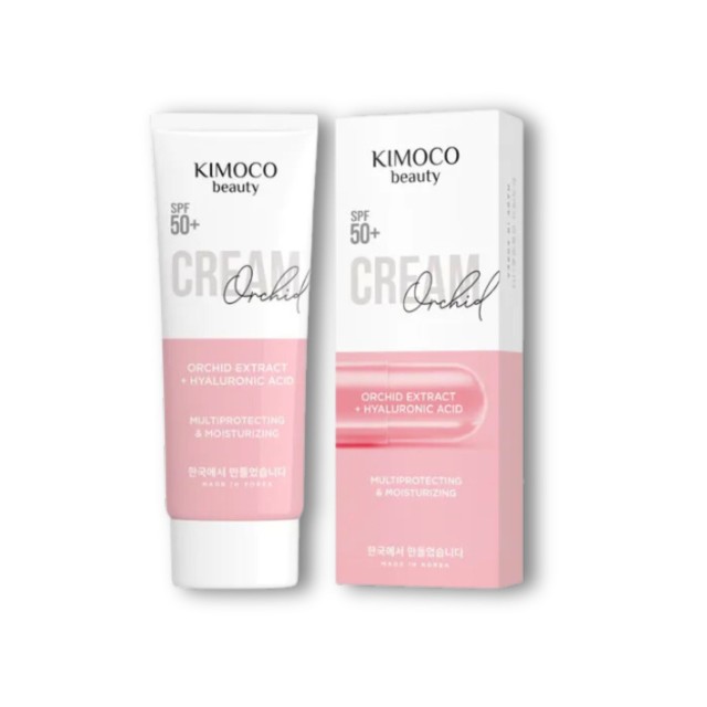 Kimoco Beauty Smoothing & Moisturizing Day Cream SPF50+ 70gr (Κρέμα Ημέρας με Αντηλιακή Προστασία για Λεία & Ενυδατωμένη Επιδερμίδα)