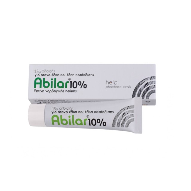 Abilar 10% 15gr (Επουλωτική Αλοιφή για Εγκαύματα & Έλκη του Δέρματος)