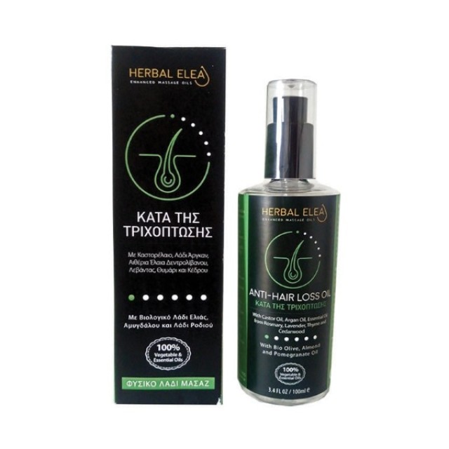 Herbal Elea Λάδι Μασάζ κατά της Τριχόπτωσης 100ml