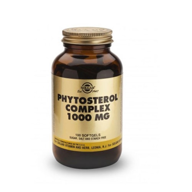 Solgar Phytosterol Complex 100 Softgels (Φυτοστερόλες - Μείωση των Αυξημένων Επιπέδων Χοληστερόλης)