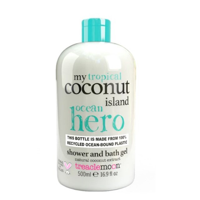 Treaclemoon My Coconut Island Bath & Shower Gel 500ml (Αφρόλουτρο με Άρωμα Καρύδα)
