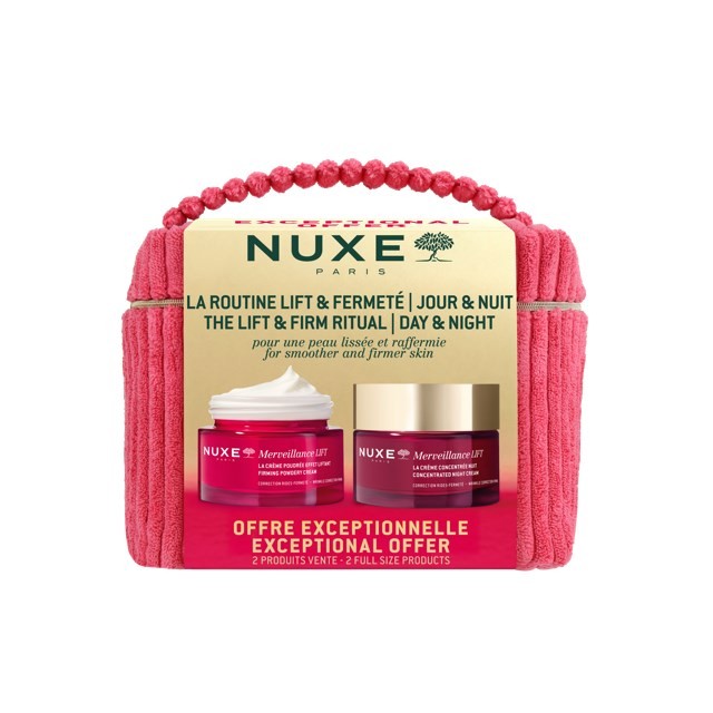 Nuxe SET The Lift & Firm Ritual Day & Night (ΣΕΤ με Αντιγηραντική Συσφικτική Κρέμα Ημέρας & Συμπυκνωμένη Κρέμα Nύχτας)