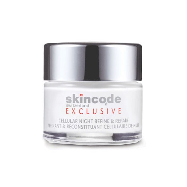 Skincode Exclusive Cellular Night Refine & Repair 50ml (Αναζωογονητική Συσφικτική Κρέμα Νύχτας)