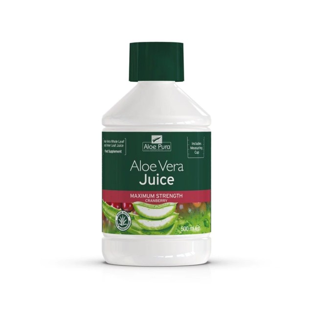 Optima Aloe Vera Juice Cranberry 500ml