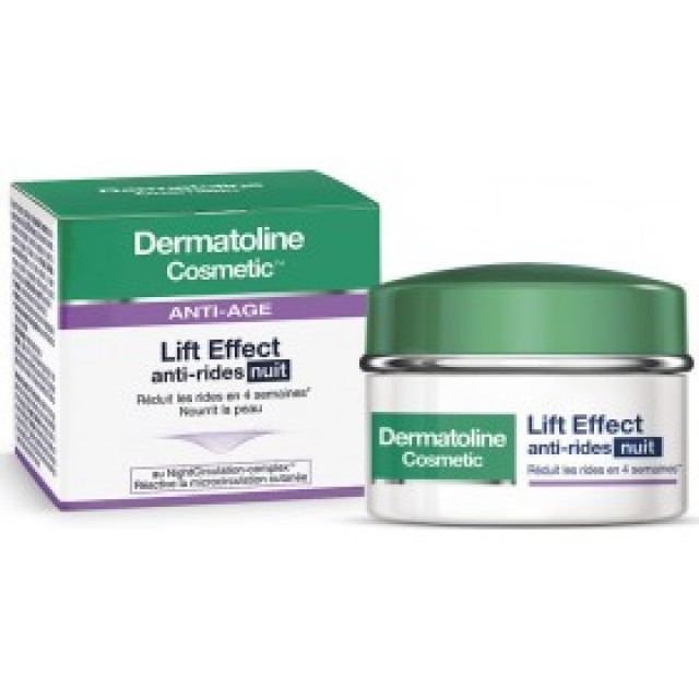 Dermatoline Lift Effect Anti Rides Night 50ml (Αντιρυτιδική Κρέμα Νύχτας)