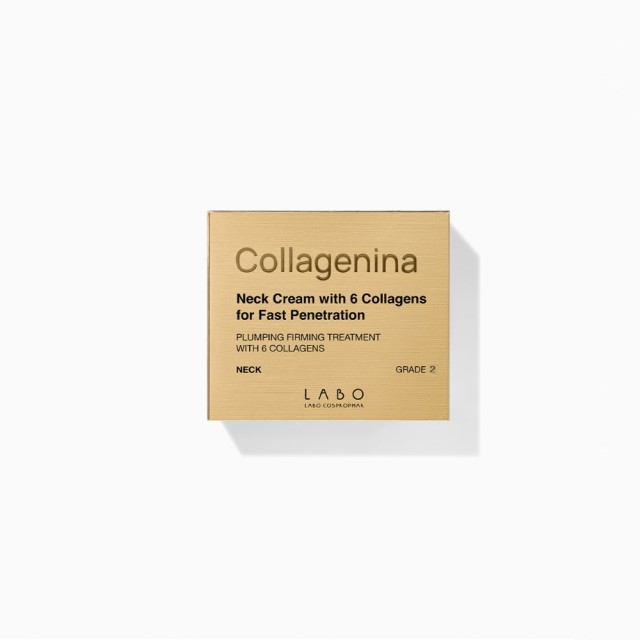 Collagenina Neck Cream with 6 Collagen for Fast Penetration 50ml (Αγωγή Λαιμού για Αναπλήρωση Όγκου, Σύσφιξη & Ελαστικότητα - Βαθμός 2)