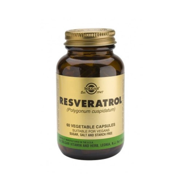 Solgar Resveratrol 100mg 60 veg caps