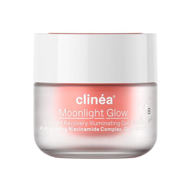 Clinea Moonlight Glow Night Cream 50ml (Κρέμα Νύχτας για Λάμψη και Αναζωογόνηση)