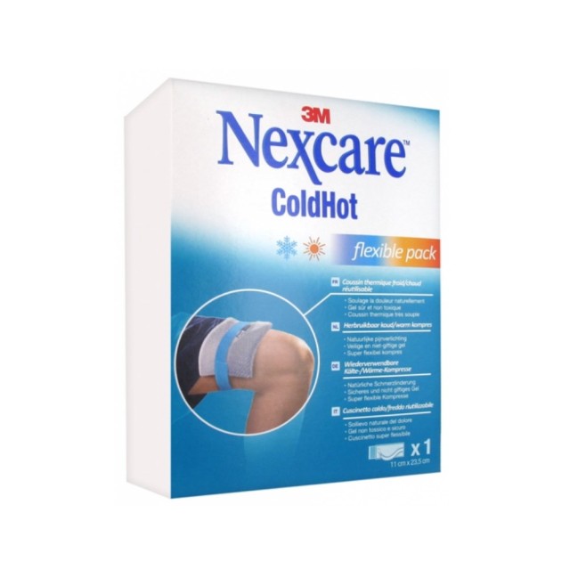 3M Nexcare Cold Hot Therapy Pack Flexible 11x23.5cm (Παγοκύστη/Θερμοφόρα Πολλαπλών Χρήσεων για Φυσική Ανακούφιση από τον Πόνο)