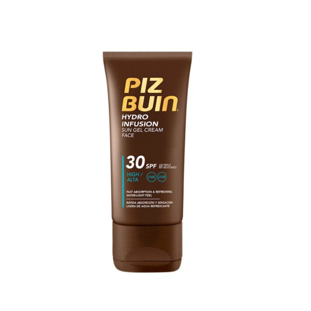 Piz Buin Hydro Infusion Sun Gel Face Cream SPF30 50ml (Αντηλιακό Τζελ Προσώπου Υψηλής Προστασίας)