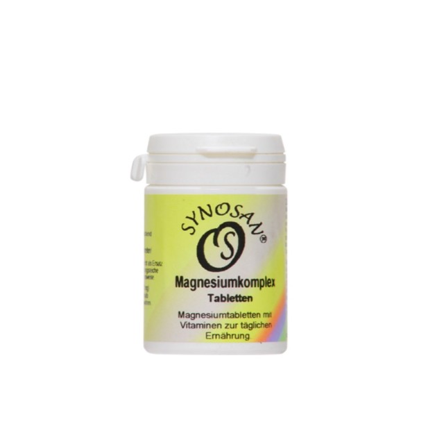 Metapharma Synosan Magnesiumkomplex 50tabs (Συμπλήρωμα Διατροφής για τη Φυσιολογική Λειτουργία του Νευρικού Συστήματος)