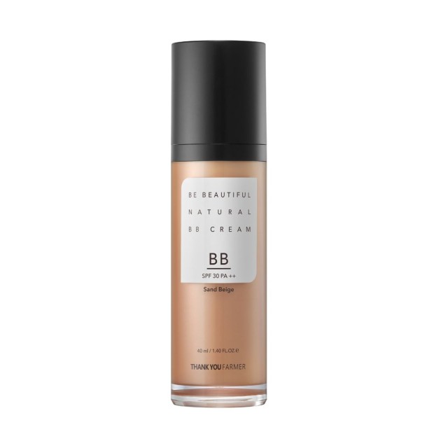 Thank You Farmer Βe Beautiful Natural BB Cream Sand Beige 40ml (Κρέμα Προσώπου με Χρώμα για Μέτρια Κάλυψη & Φυσικό Αποτέλεσμα)
