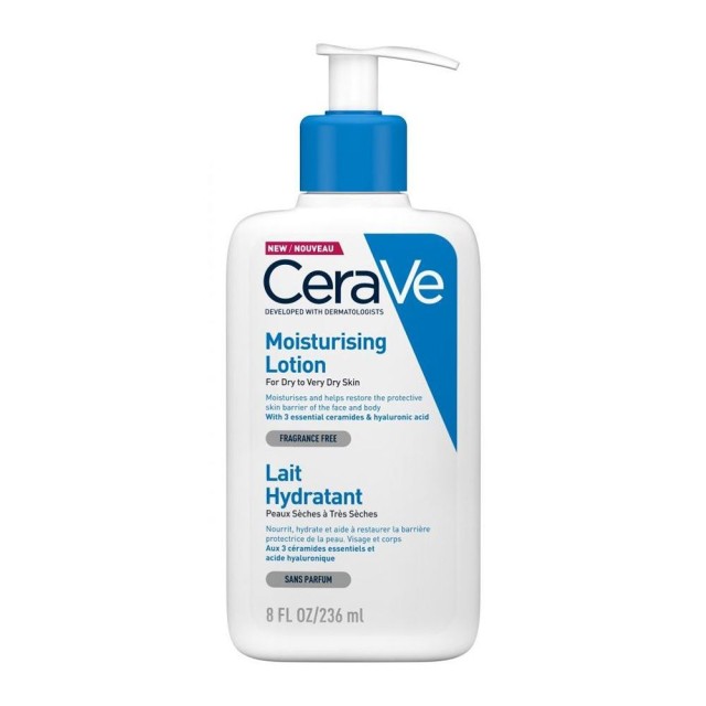 CeraVe Moisturizing Lotion 236ml (Ενυδατικό Γαλάκτωμα Προσώπου & Σώματος)