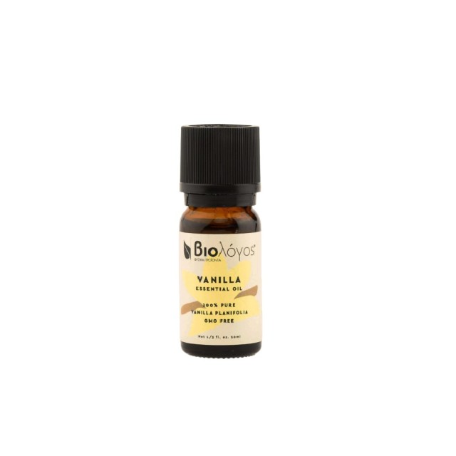 Biologos Essential Oil Vanilla 10ml (Αιθέριο Έλαιο Βανίλια)