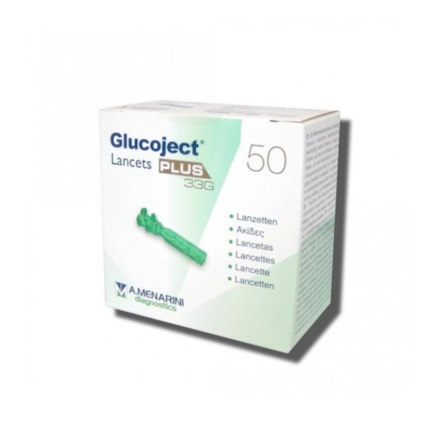 Menarini Glucoject Lancets Plus 33G 50pcs