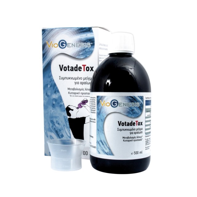 Viogenesis VotadeTox 500ml (Συμπυκνωμένο Σύμπλεγμα Εκχυλισμάτων για Ενίσχυση της Αποτοξίνωσης του Οργανισμού) 