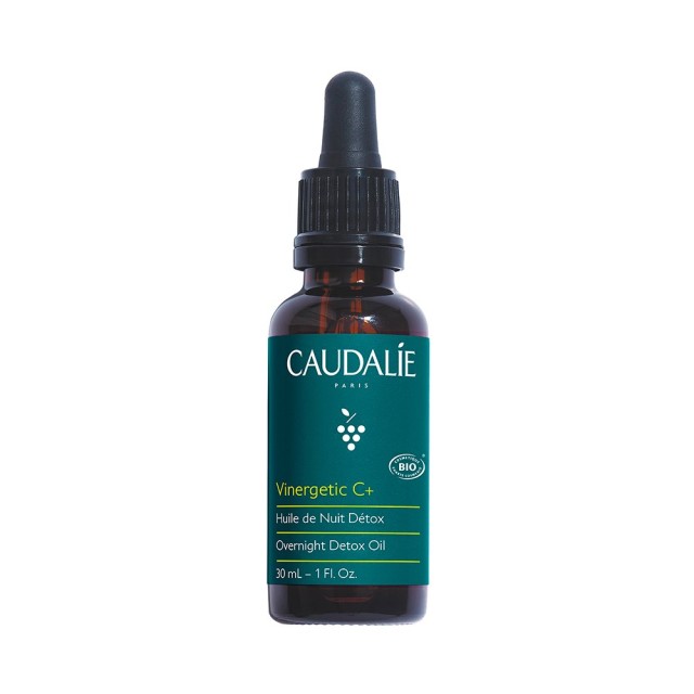 Caudalie Vinergetic C+ Overnight Detox Oil 30ml (Ξηρό Λάδι Προσώπου Κατά της Κόπωσης της Επιδερμίδας)