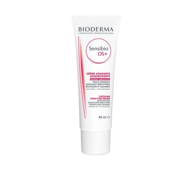 Bioderma Sensibio Ds+ Cream 40ml (Καταπραϋντική Κρέμα Κατά της Ξηρότητας & της Ερυθρότητας) 