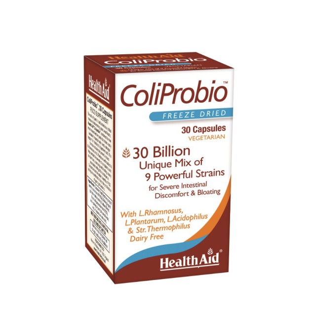 Health Aid Coliprobio 30cap (Προβιοτικά για τη Γαστρεντερική Ισορροπία)