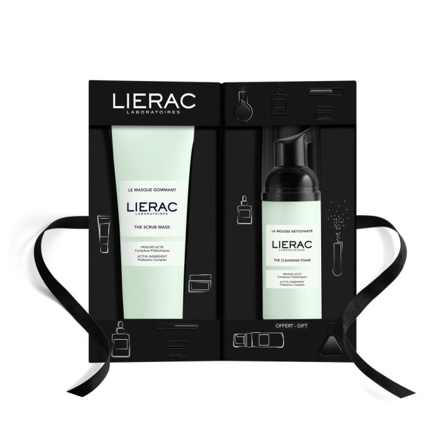 Lierac Xmas Discovery SET Cleanser Mask (Σετ Περιποίησης με Μάσκα Απολέπισης & Αφρό Καθαρισμού)