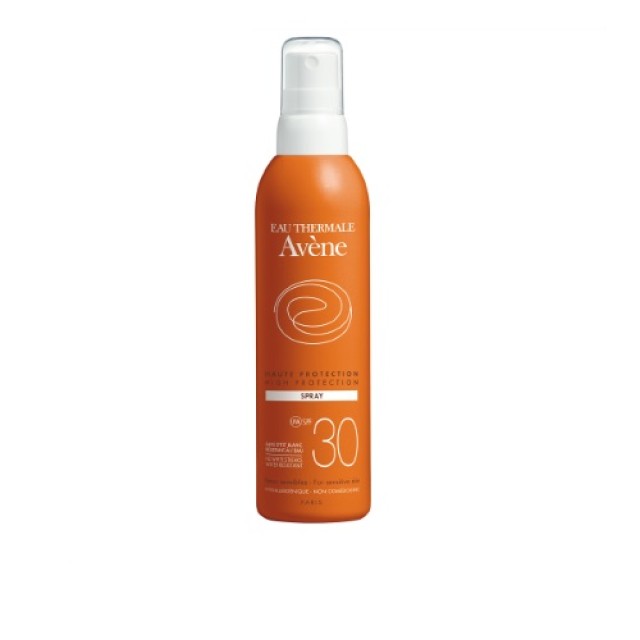 Avene Sun Care Spray SPF30 200ml (Αντηλιακό Σπρέι Προσώπου & Σώματος για το Ευαίσθητο Δέρμα) 