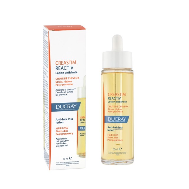 Ducray Creastim Reactiv Anti-Hair Loss Lotion 60ml (Λοσιόν Κατά της Τριχόπτωσης)