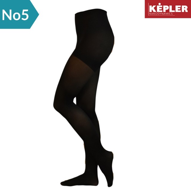 Powerpharm Kepler Black Tights No5 (Μαύρο Ορθοπεδικό Καλσόν Διαβαθμισμένης Συμπίεσης)