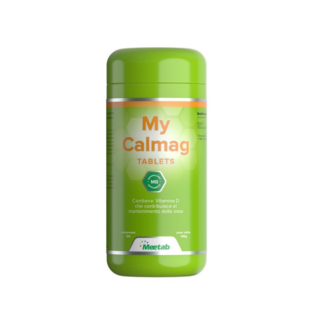 Meetab My Calmag 120tabs (Συμπλήρωμα Διατροφής με Βιταμίνη D, Ασβέστιο & Μαγνήσιο)