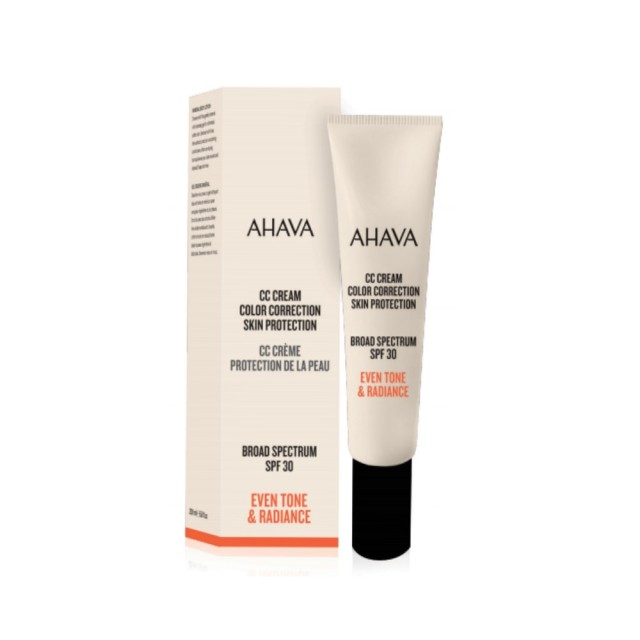 Ahava CC Cream Color Correction SPF30 30ml (Κρέμα Προσώπου Διόρθωσης Χρώματος)