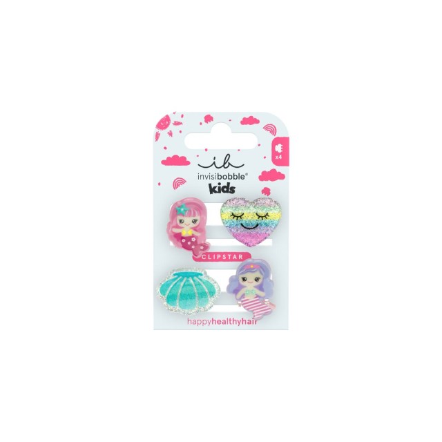 Invisibobble Clipstar Kids Mermaid Dreams 4pcs