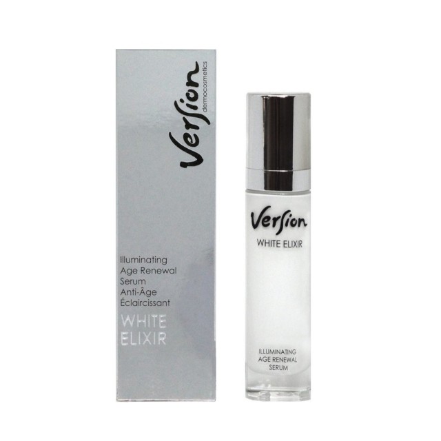 Version White Elixir Serum 50ml (Αντιρυτιδικός Ορός Λάμψης)