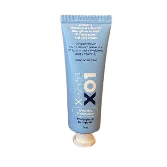 XWhite X01 Whitening & Antiplaque Professional Toothpaste 25ml (Λευκαντική Οδοντόκρεμα)