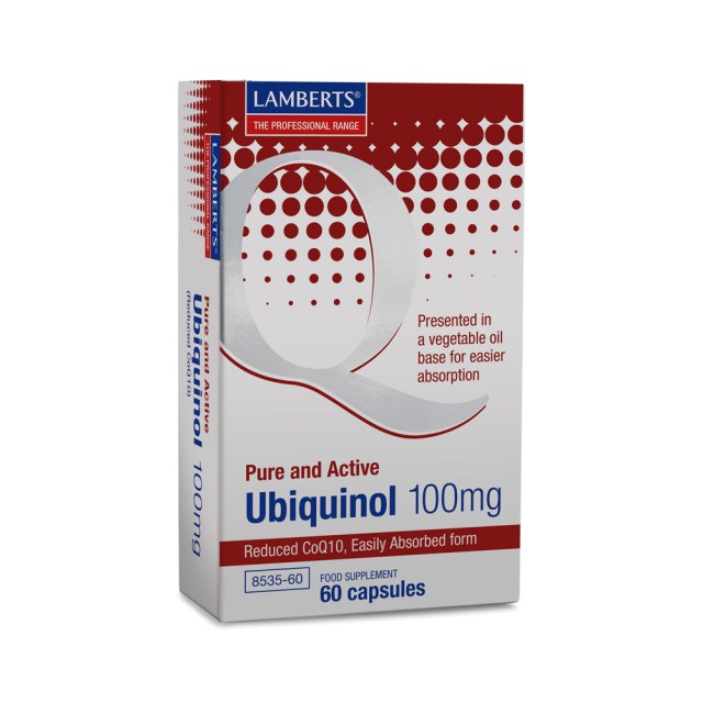 Lamberts Ubiquinol 100mg 60caps (Συνένζυμο Q10)