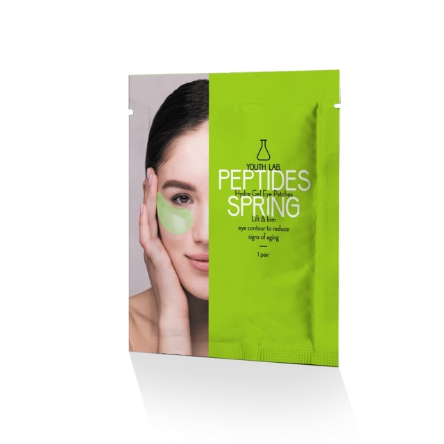 YOUTH LAB Peptides Spring Hydra-Gel Eye Patches 1 ζευγάρι (Συσφιγκτική & Aντιρυτιδική Mάσκα Ματιών α