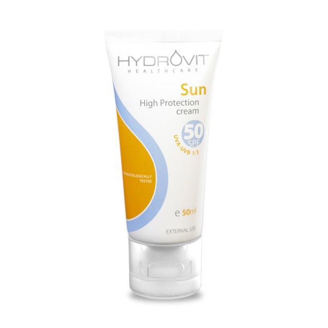 Hydrovit Sun High Protection Cream SPF50 50ml (Αντιηλιακή Κρέμα Προσώπου Υψηλής Προστασίας)