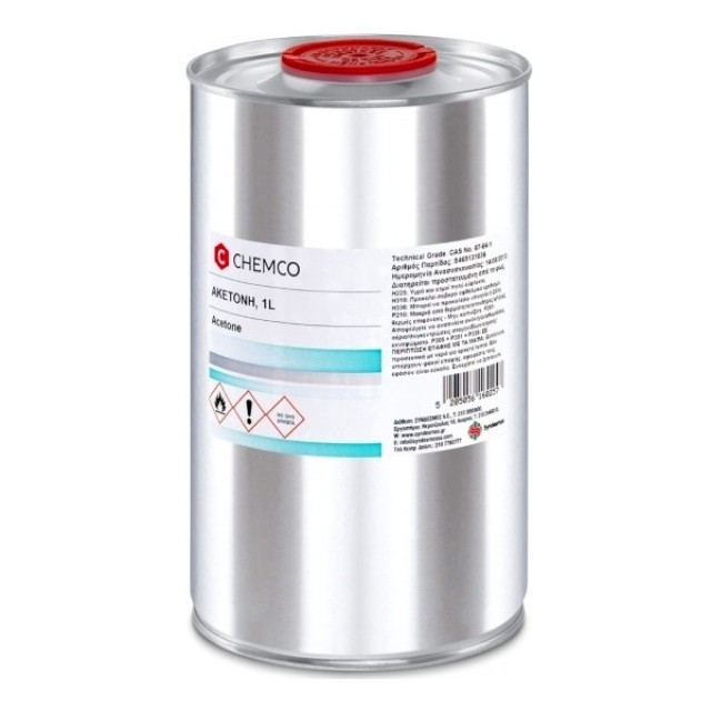 Chemco Acetone 1000ml (Ασετόν)