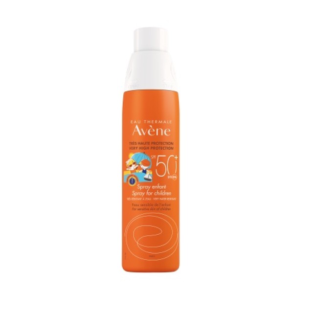 Avene Sun Care Spray for Children SPF50+ 200ml (Παιδικό Αντηλιακό Γαλάκτωμα Σπρέι για Πρόσωπο και Σώμα) 