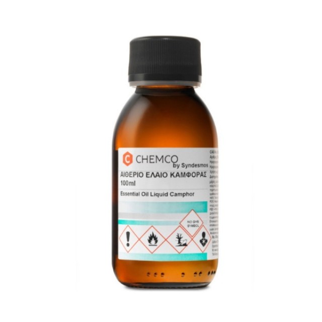 Chemco Camphor Essential Oil 100ml (Αιθέριο Έλαιο Καμφορά)